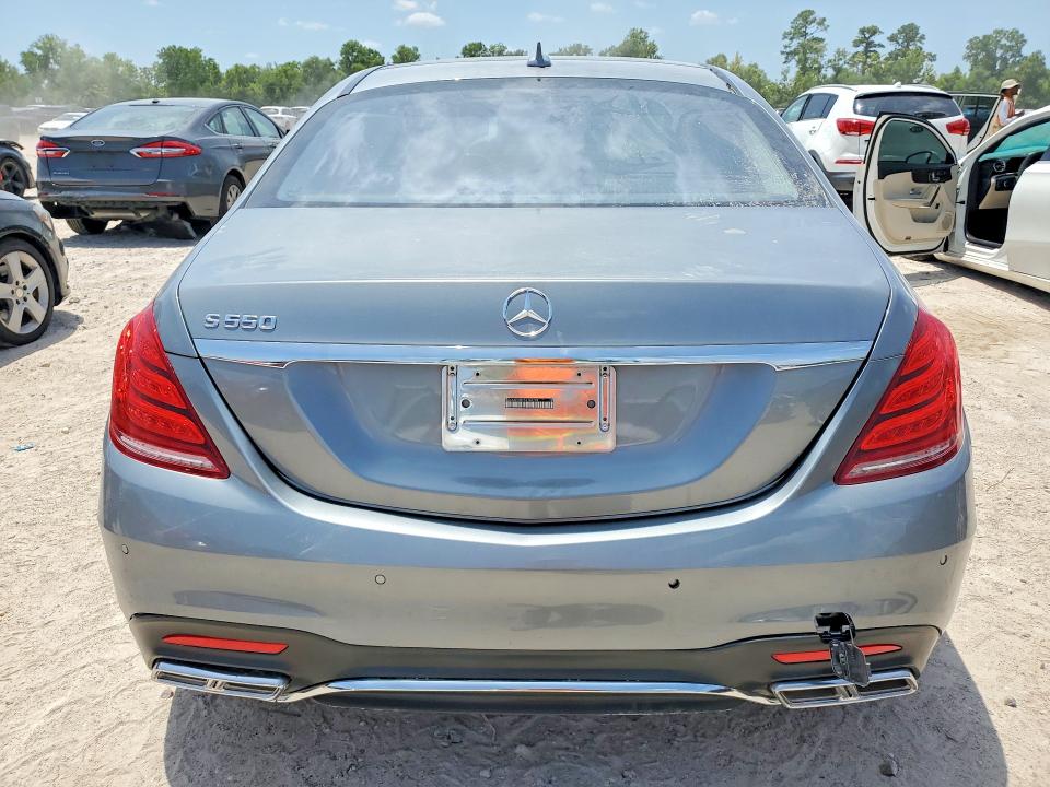 2015 Mercedes-benz S class VIN WDDUG8CB8FA104799 COPART salvage auction — FRONT END, TX - CERTIFICATE OF TITLE, sold $10,700 on 2026-08-04 (photo 6)