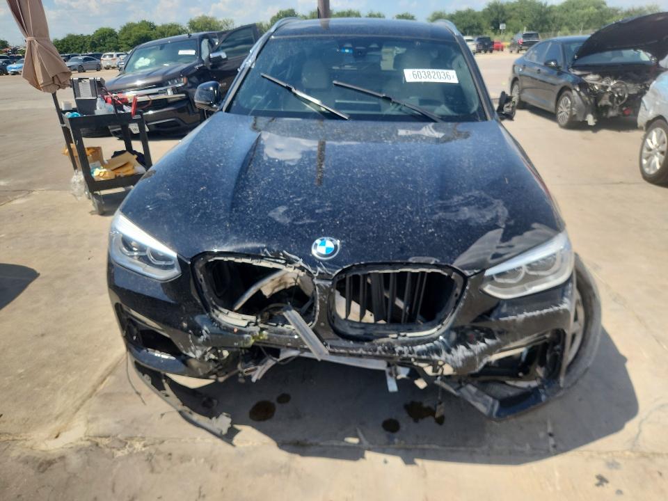 2021 BMW X3 VIN 5UXTY3C01M9H69774 COPART salvage auction — FRONT END, Tx - Certificate Of Title, sold $3,550 on 2026-07-20 (photo 5)
