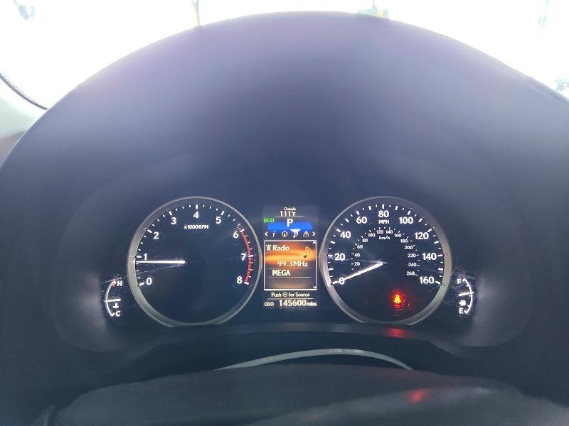 2016 Lexus Is VIN JTHBA1D25G5017234 COPART salvage auction — FRONT END, Az - Cert Of Title - Salvage, sold $4,600 on 2026-07-15 (photo 9)