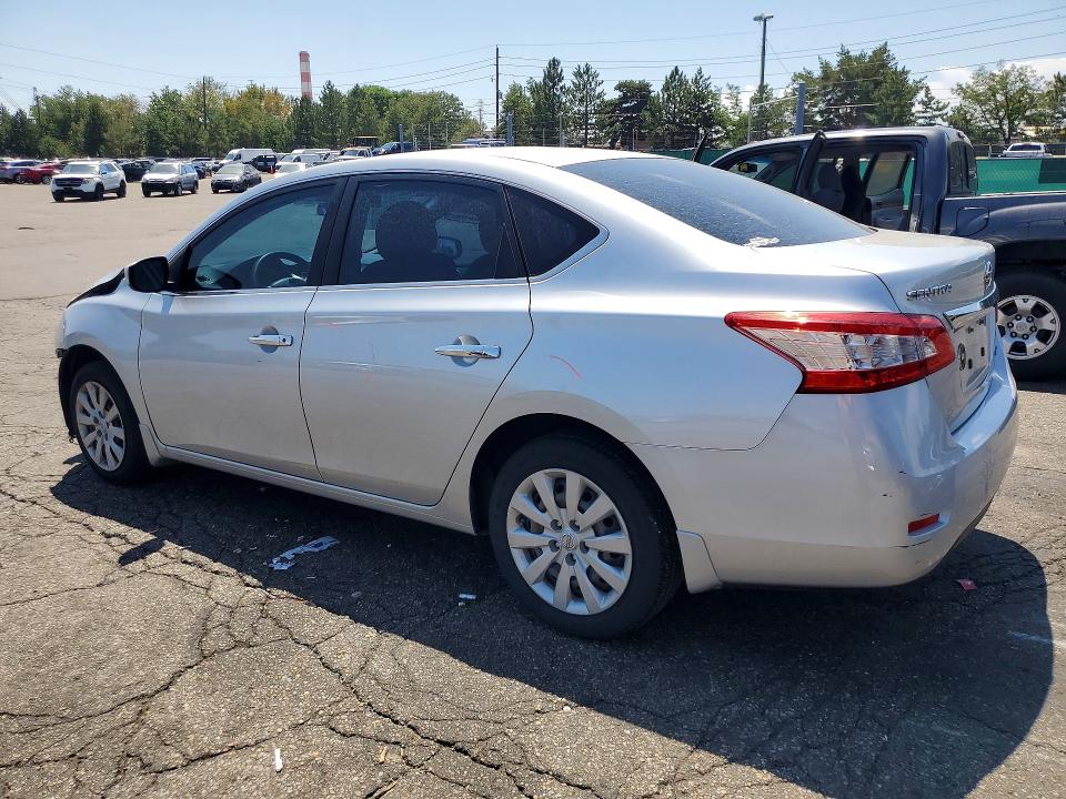 2014 Nissan Sentra VIN 3N1AB7AP3EY337359 COPART salvage auction — FRONT END, Co - Public - Salvage Title, sold $275 on 2026-07-28 (photo 2)