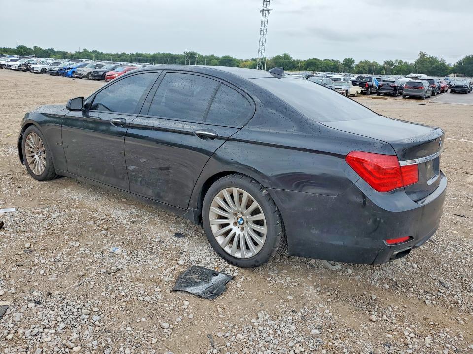 2009 BMW 7 series VIN WBAKA83509CY33950 COPART salvage auction — FRONT END, OK - CERTIFICATE OF TITLE, sold $100 on 2026-07-28 (photo 2)