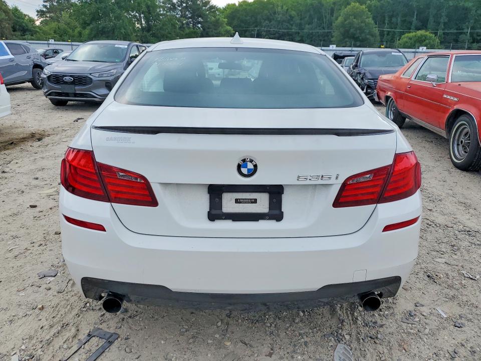 2013 BMW 5 series VIN WBAFR7C59DC817324 COPART salvage auction — FRONT END, Va - Certificate Of Title, sold $525 on 2026-07-28 (photo 6)
