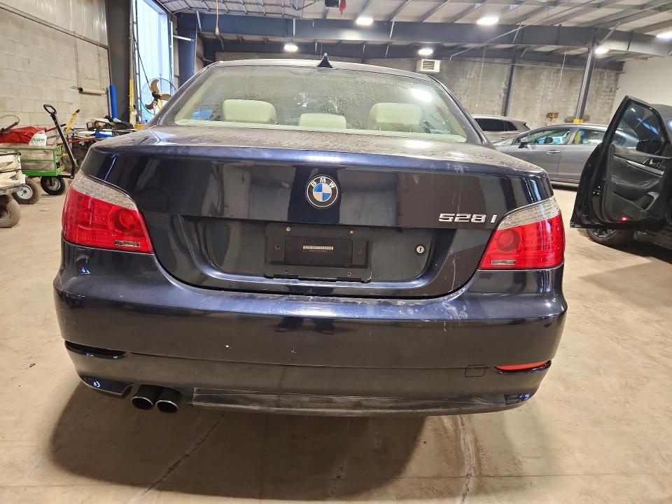 2010 BMW 5 series VIN WBANV1C58AC389357 COPART salvage auction — SIDE, PA - CERTIFICATE OF SALVAGE, sold $425 on 2026-07-15 (photo 6)