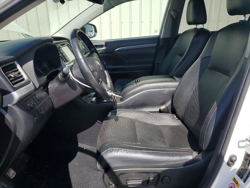 2019 Toyota Highlander VIN 5TDDZRFH3KS923257 COPART salvage auction — MINOR DENT/SCRATCHES, Ca - Dis/Dlr/Exp Only Clean Title (P), sold $8,300 on 2026-07-30 (photo 7)