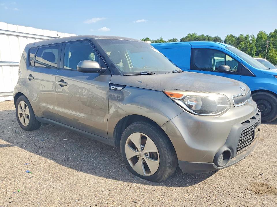 2016 Kia Soul VIN KNDJN2A25G7304153 COPART salvage auction — MINOR DENT/SCRATCHES, VA - CERT OF TITLE - SALVAGE, sold $200 on 2026-07-30 (photo 4)