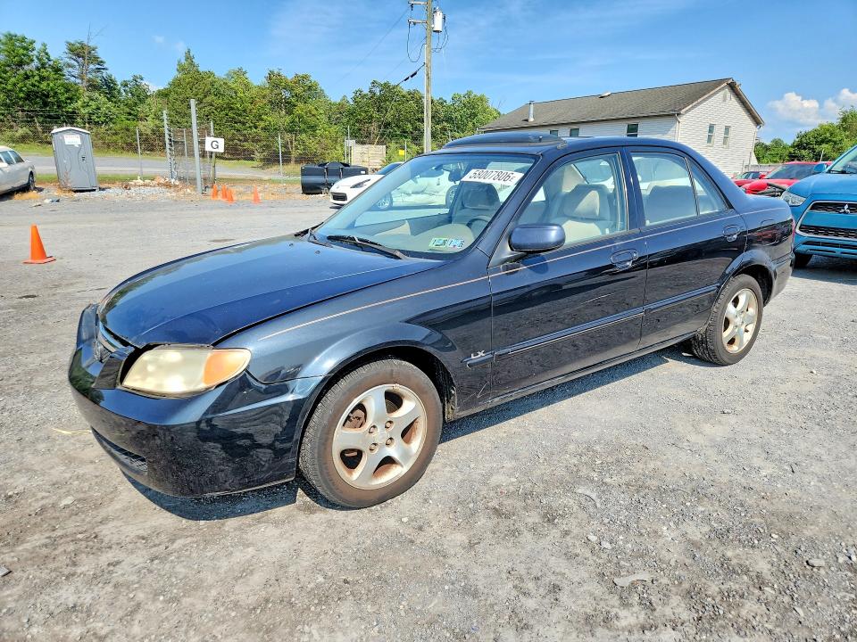2002 Mazda Protege VIN JM1BJ226X21555098 COPART salvage auction — FRONT END, PA - CERTIFICATE OF SALVAGE, sold $350 on 2026-07-27 (photo 1)
