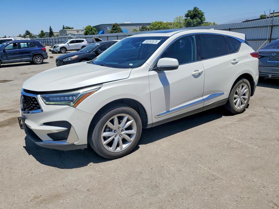 2019 Acura Rdx VIN 5J8TC1H31KL023024 COPART salvage auction — REAR END, Ca - Salvage Certificate, sold $4,650 on 2026-07-17 (photo 1)