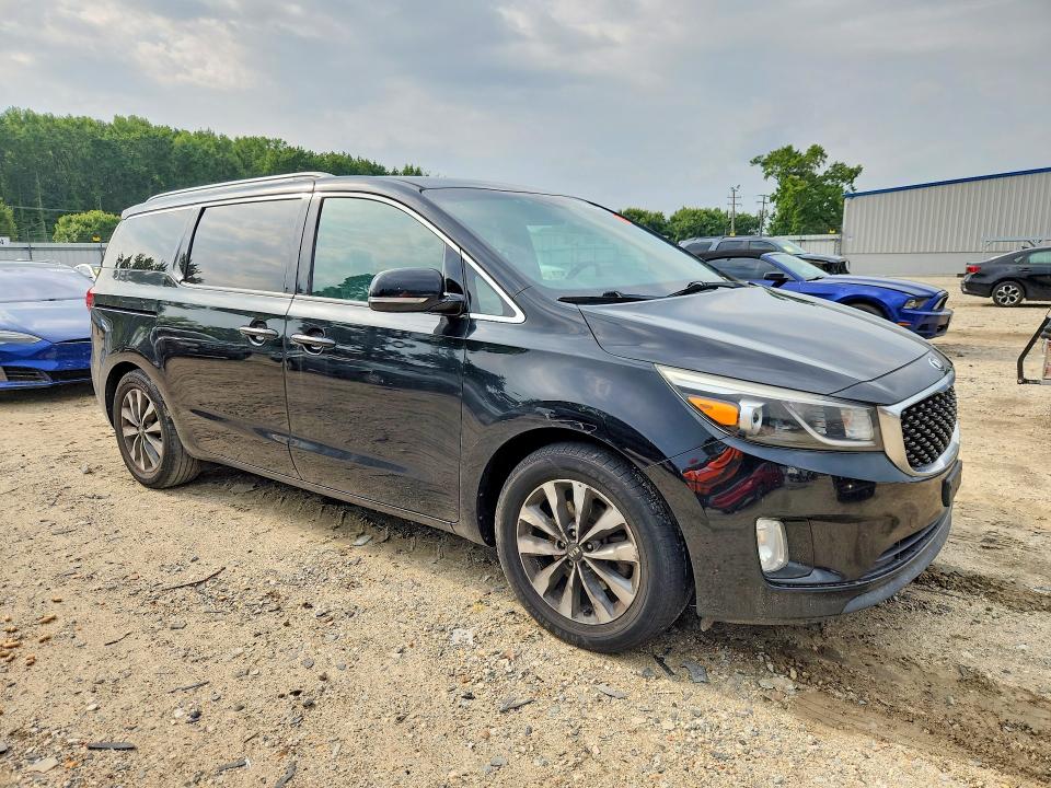 2015 Kia SEDONA VIN KNDMC5C14F6018999 COPART salvage auction — MINOR DENT/SCRATCHES, Va - Certificate Of Title, sold $100 on 2026-07-28 (photo 4)