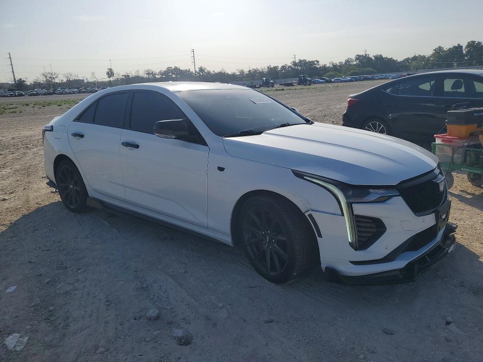 2022 Cadillac Ct4 VIN 1G6DC5RK2N0111752 COPART salvage auction — FRONT END, Tx - Salvage Vehicle Title, sold $11,000 on 2026-08-27 (photo 4)