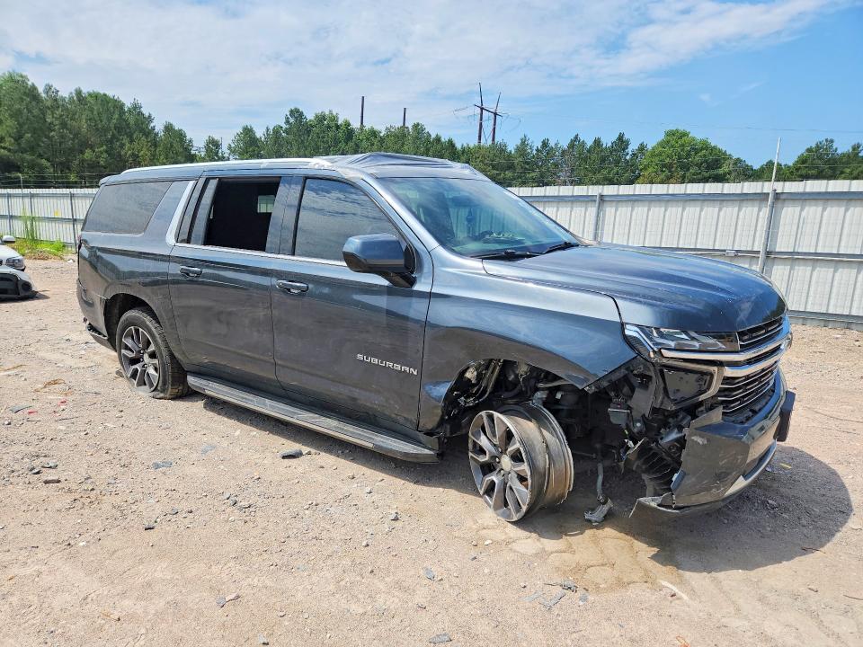 2021 Chevrolet Suburban VIN 1GNSKCKD7MR372934 COPART salvage auction — FRONT END, Nc - Dealer Only Clean Title, sold $13,900 on 2026-07-30 (photo 4)