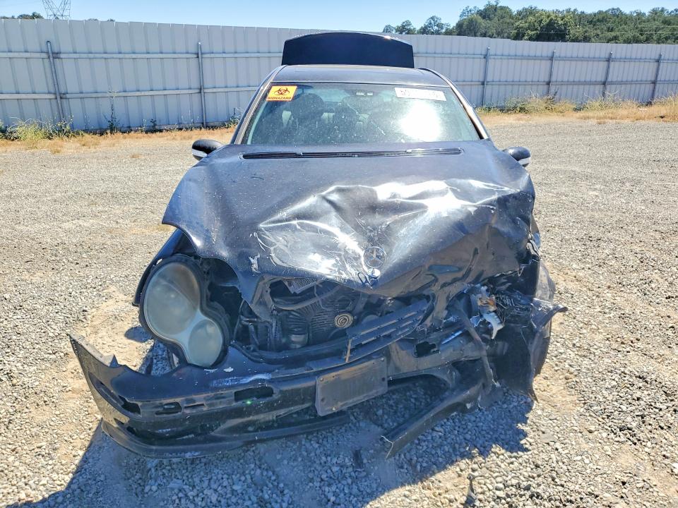2005 Mercedes-benz C-klasse VIN WDBRF40J05F720942 COPART salvage auction — FRONT END, Ca - Salvage Certificate, sold $50 on 2026-07-31 (photo 5)