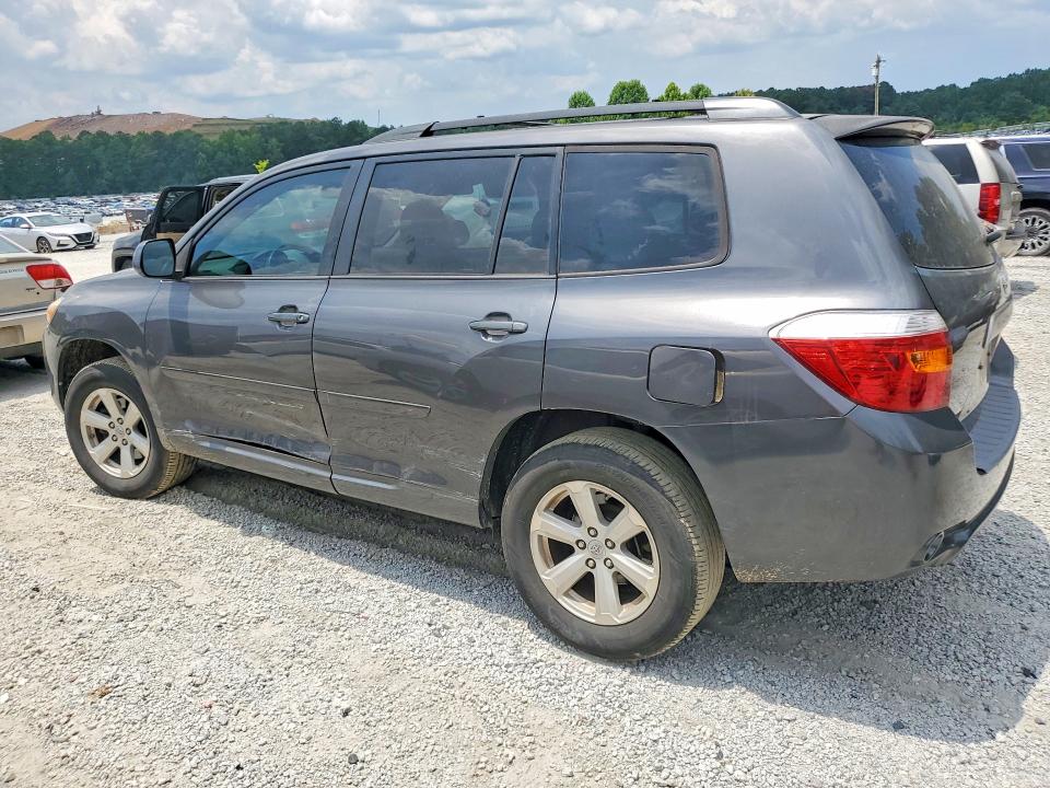 2010 Toyota Highlander VIN 5TDZA3EH9AS005622 COPART salvage auction — SIDE, Ga - Cert Of Title-Salvage, sold $2,650 on 2026-07-13 (photo 2)