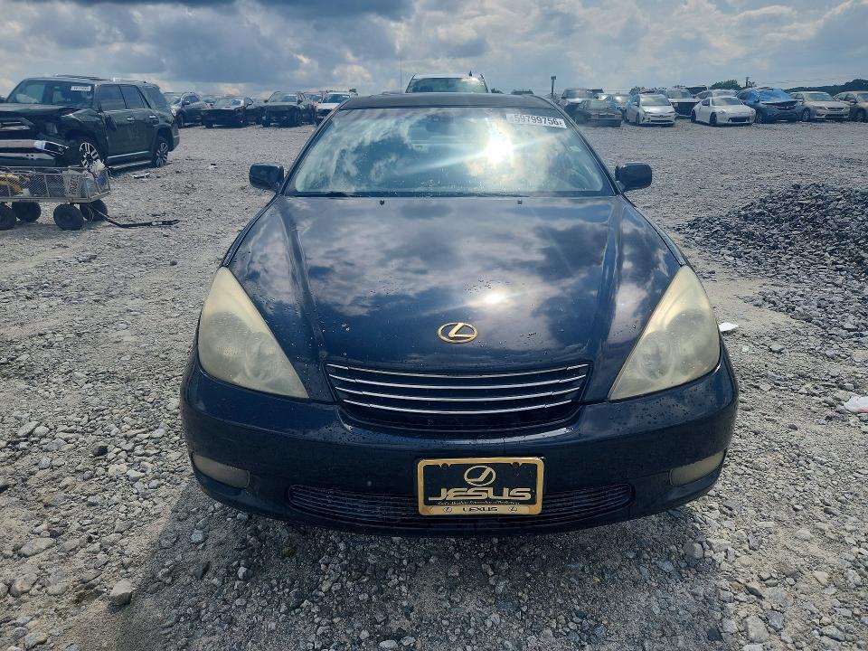 2004 Lexus Es 330 VIN JTHBA30GX45013558 COPART salvage auction — FRONT END, GA - CERT OF TITLE-SALVAGE (P), sold $300 on 2026-07-13 (photo 5)