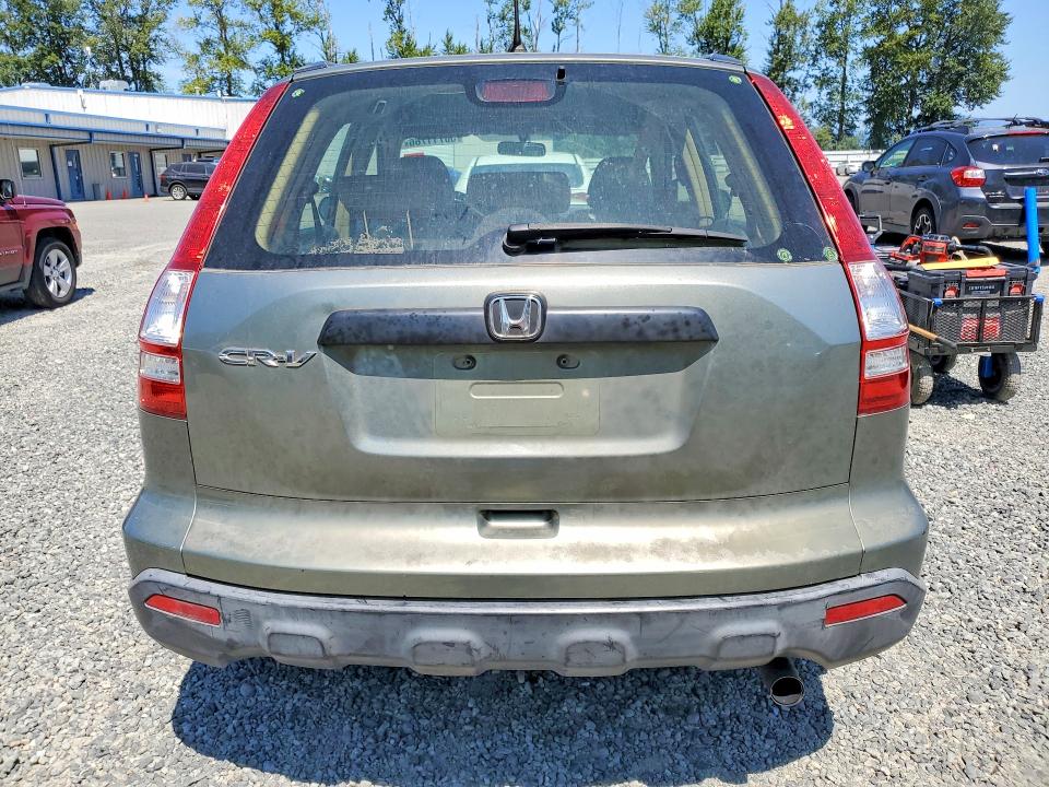 2008 Honda Cr-v VIN JHLRE38308C041444 COPART salvage auction — REAR END, Wa - Vehicle Cert Of Ownership-Titl, sold $275 on 2026-07-27 (photo 6)