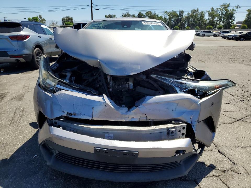 2018 Toyota C-hr VIN NMTKHMBX8JR021596 COPART salvage auction — FRONT END, Ca - Salvage Certificate, sold $1,900 on 2026-07-27 (photo 5)