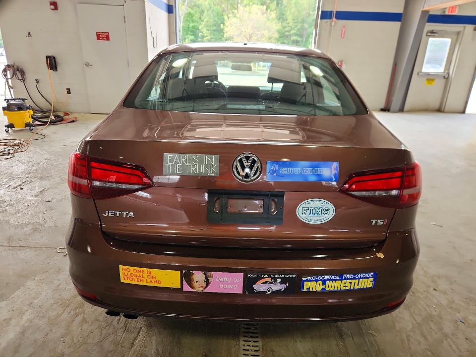 2017 Volkswagen Jetta VIN 3VW2B7AJ2HM390561 COPART salvage auction — SIDE, Va - Cert Of Title - Salvage, sold $225 on 2026-07-31 (photo 6)