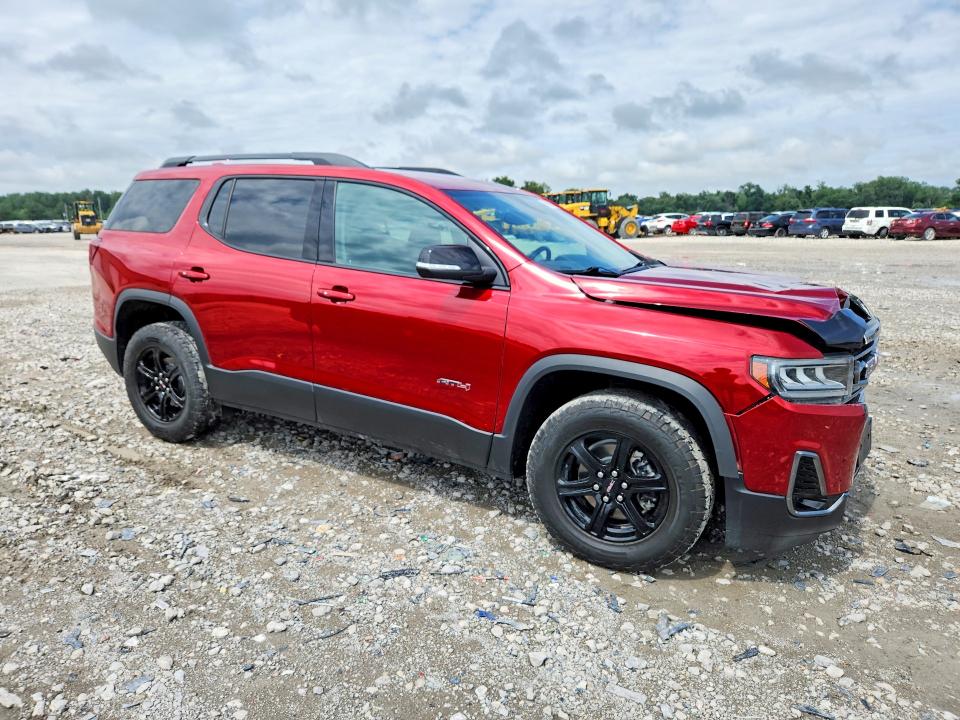2021 Gmc Acadia VIN 1GKKNLLS7MZ203093 COPART salvage auction — FRONT END, Il - Salvage Certificate, sold $9,500 on 2026-10-05 (photo 4)