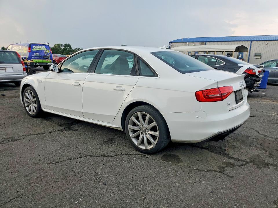 2014 Audi A4 VIN WAUBFAFL4EA063471 COPART salvage auction — REAR END, Pa - Certificate Of Salvage, sold $1,450 on 2026-07-31 (photo 2)