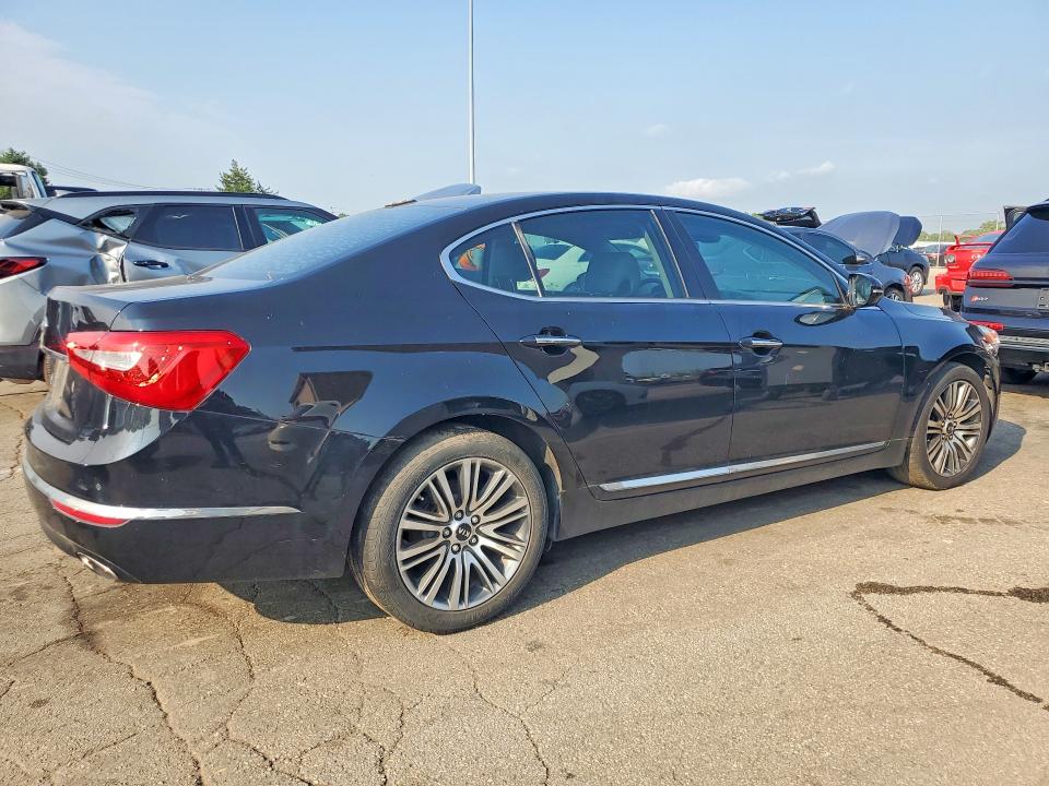 2014 Kia Cadenza VIN KNALN4D70E5137931 COPART salvage auction — MECHANICAL, Oh - Certificate Of Title (P), sold $2,850 on 2026-07-21 (photo 3)