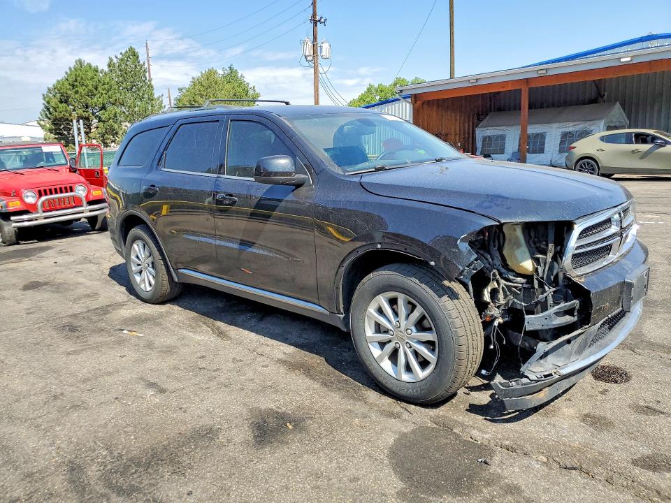 2015 Dodge Durango VIN 1C4RDJAG5FC907752 COPART salvage auction — FRONT END, Co - Salvage Title, sold $3,050 on 2026-08-20 (photo 4)