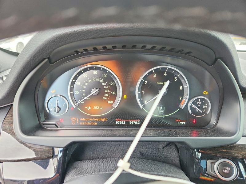 2018 BMW X5 VIN 5UXKT0C52J0W03782 COPART salvage auction — FRONT END, CA - SALVAGE CERTIFICATE, sold $90 on 2026-07-29 (photo 9)