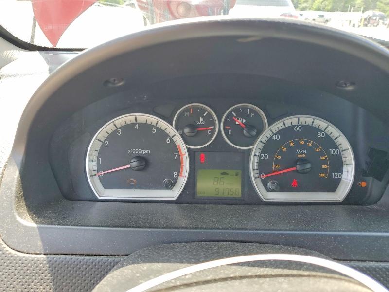 2009 Chevrolet Aveo VIN KL1TG56E09B338452 COPART salvage auction — FRAME DAMAGE, MA - CERT OF TITLE-RECONSTRCTD COLL, sold $325 on 2026-07-23 (photo 9)
