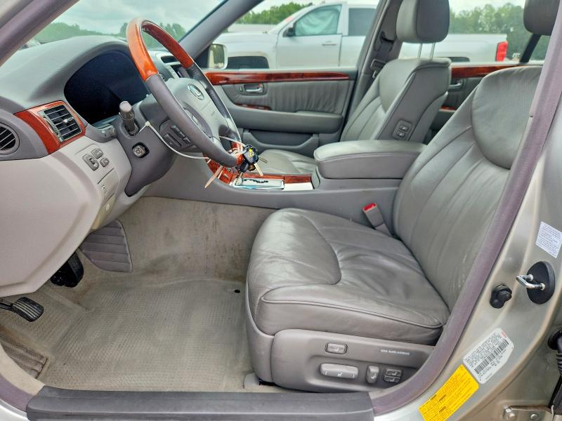2003 Lexus Ls VIN JTHBN30F630107668 COPART salvage auction — FRONT END, VA - CERT OF TITLE - SALVAGE, sold $1,300 on 2026-07-27 (photo 7)