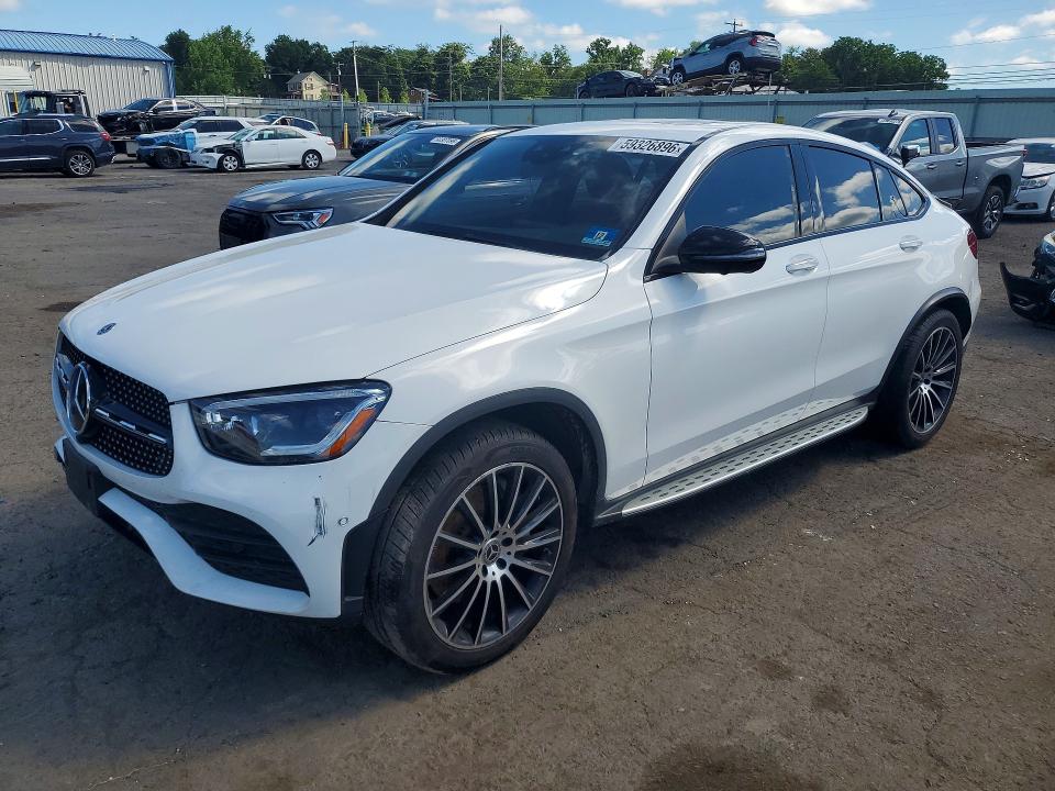 2020 Mercedes-benz Glc coupe VIN W1N0J8EB2LF818961 — COPART salvage auction photo