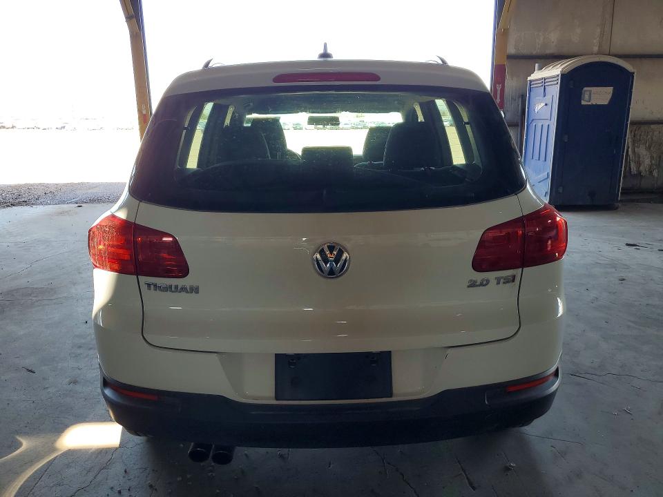 2015 Volkswagen Tiguan VIN WVGAV7AX2FW565345 COPART salvage auction — FRONT END, AZ - CERTIFICATE OF TITLE, sold $1,200 on 2026-07-20 (photo 6)