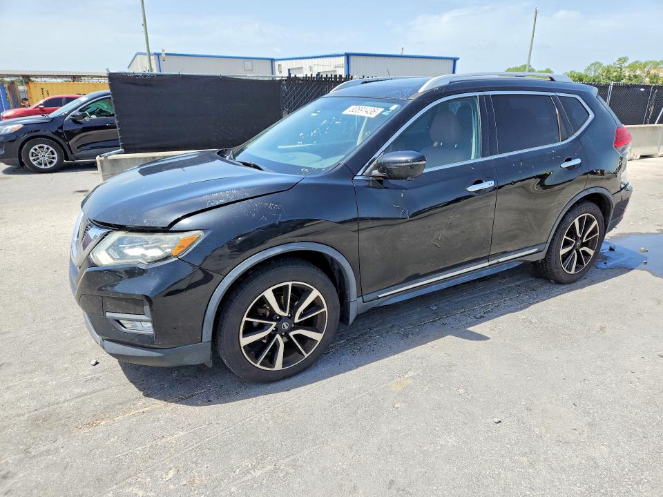 2017 Nissan Rogue VIN JN8AT2MTXHW143921 COPART salvage auction — REAR END, Mt - Certificate Of Title (P), sold $2,500 on 2026-07-30 (photo 1)