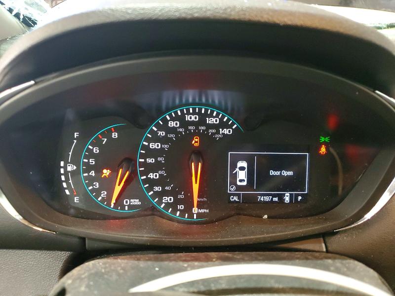 2019 Chevrolet Trax VIN KL7CJPSB2KB774336 COPART salvage auction — ROLLOVER, Tx - Salvage Vehicle Title, sold $1,200 on 2026-07-27 (photo 9)