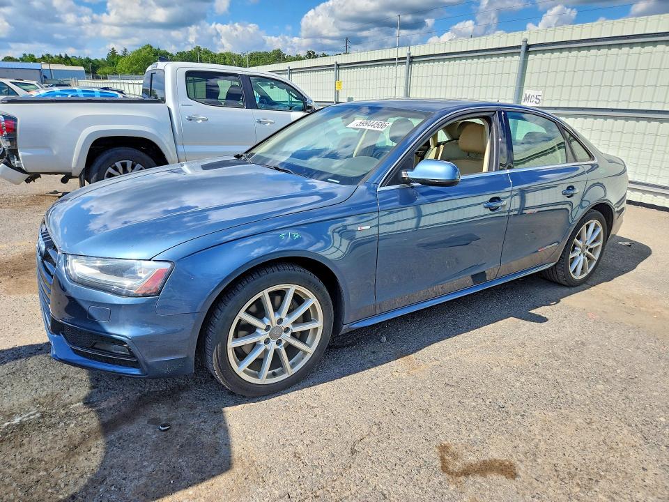 2015 Audi A4 VIN WAUFFAFL5FN040308 COPART salvage auction — SIDE, Pa - Certificate Of Salvage, sold $225 on 2026-07-24 (photo 1)