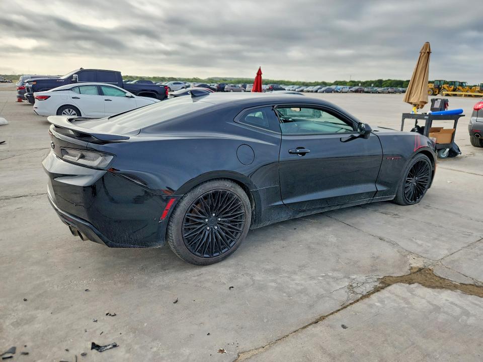 2018 Chevrolet Camaro VIN 1G1FH1R71J0146409 COPART salvage auction — FRONT END, TX - CERTIFICATE OF TITLE (P), sold $13,300 on 2026-07-28 (photo 3)