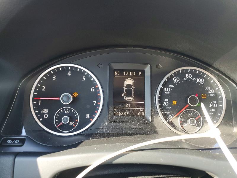 2017 Volkswagen Tiguan VIN WVGRV7AX7HK019279 COPART salvage auction — REAR END, Nc - Salvage Certificate Of Title, sold $1,500 on 2026-08-13 (photo 9)