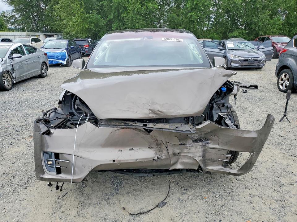 2016 Tesla VIN 5YJXCBE45GF005753 COPART salvage auction — FRONT END, WA - BILL OF SALE, sold $4,700 on 2026-07-20 (photo 5)
