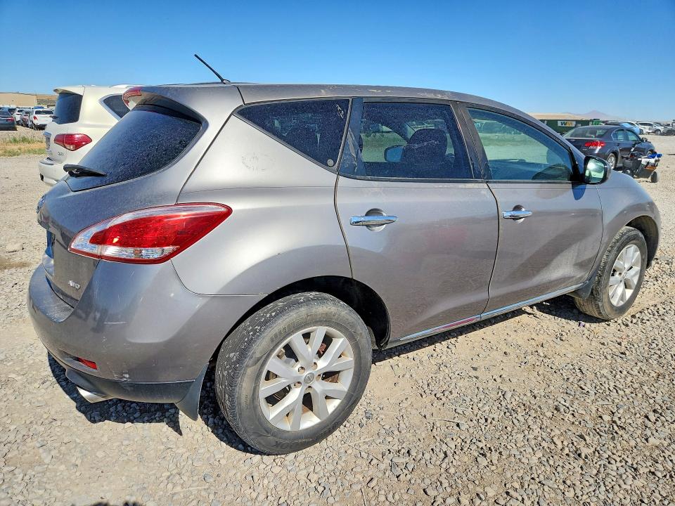2011 Nissan Murano VIN JN8AZ1MW1BW161251 COPART salvage auction — MINOR DENT/SCRATCHES, NC - CERTIFICATE OF TITLE, sold $150 on 2026-07-28 (photo 3)