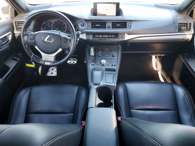 2017 Lexus Ct VIN JTHKD5BH9H2287625 COPART salvage auction — MINOR DENT/SCRATCHES, Ca - Dis/Dlr/Exp Only Clean Title (P), sold $7,700 on 2026-08-07 (photo 8)