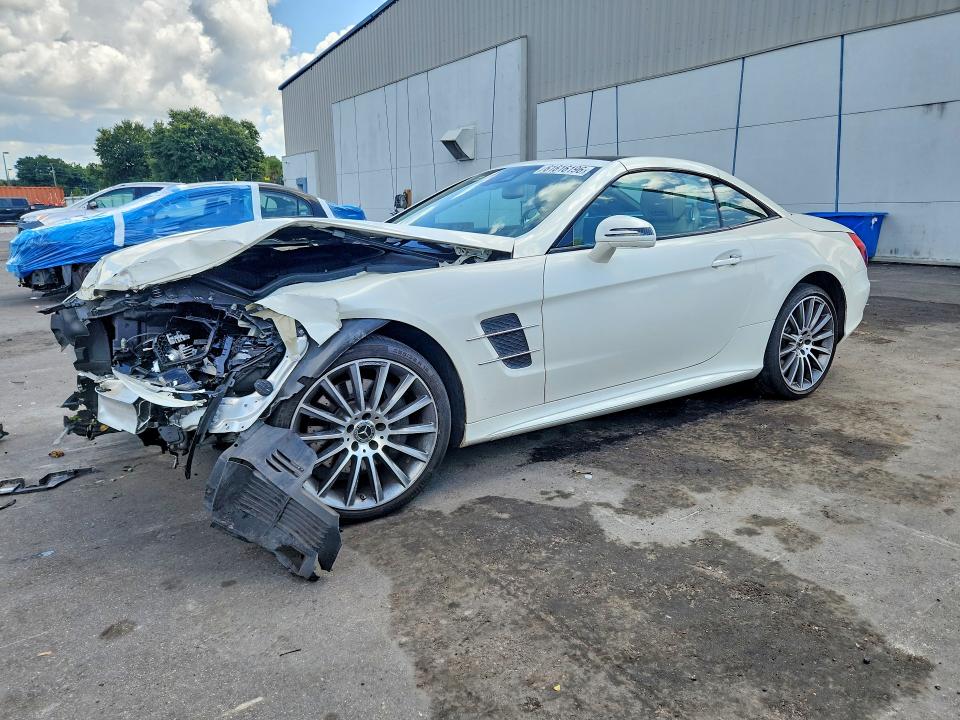 2020 Mercedes-benz Sl-klasse VIN W1KJK7DA7LF061671 COPART salvage auction — FRONT END, Fl - Certificate Of Destruction, sold $16,900 on 2026-08-10 (photo 1)