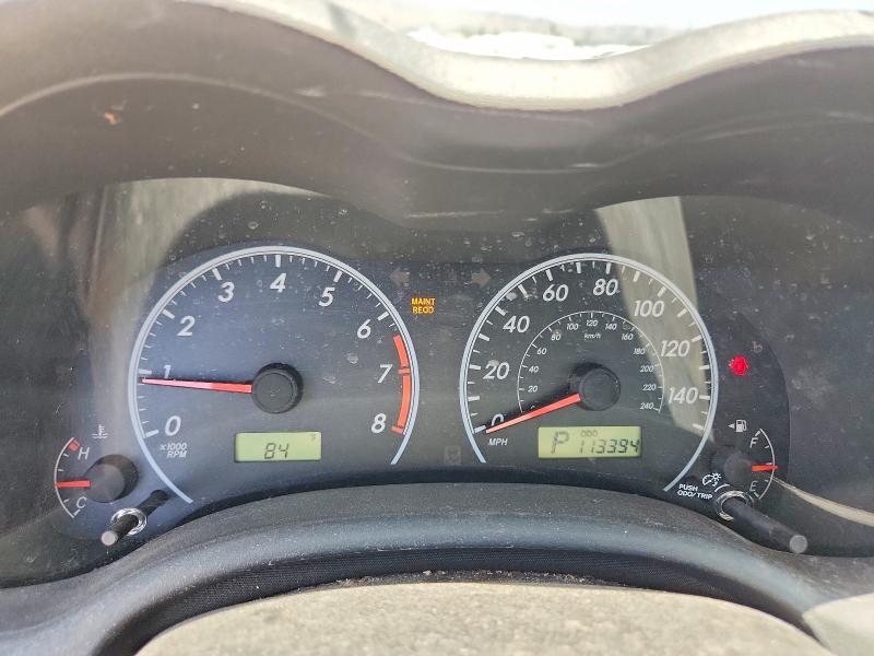 2012 Toyota Corolla VIN 5YFBU4EE9CP060930 COPART salvage auction — REAR END, Ca - Salvage Certificate, sold $2,000 on 2026-07-15 (photo 9)