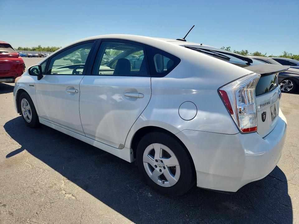 2011 Toyota Prius VIN JTDKN3DUXB0318302 COPART salvage auction — MECHANICAL, CA - DIS/DLR/EXP APP FOR DUP CLEAN, sold $1,450 on 2026-07-16 (photo 2)