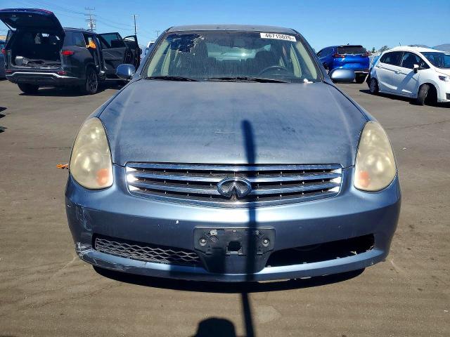 2005 Infiniti G35 VIN JNKCV51E15M218808 COPART salvage auction — FRONT END, Ca - Lien Papers-Salvage Or Ac, sold $450 on 2026-07-27 (photo 5)