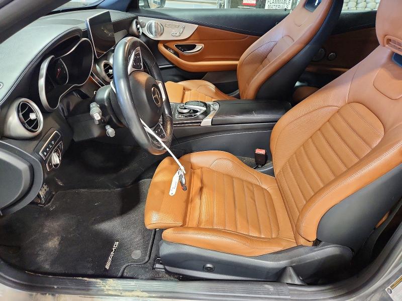 2017 Mercedes-benz C-klasse VIN WDDWK4KB8HF434112 COPART salvage auction — FRONT END, Pa - Certificate Of Salvage, sold $4,750 on 2026-08-07 (photo 7)