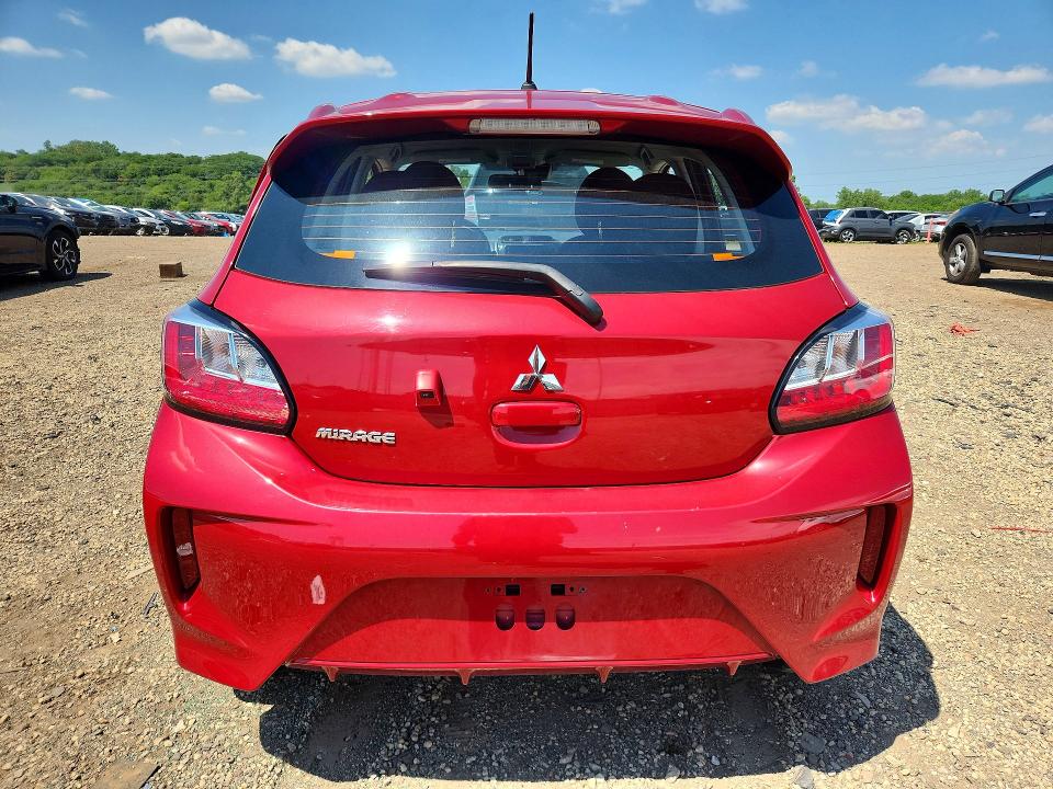 2024 Mitsubishi Mirage VIN ML32AUHJ7RH027854 COPART salvage auction — SIDE, WY - CERTIFICATE OF TITLE (P), sold $5,400 on 2026-07-20 (photo 6)