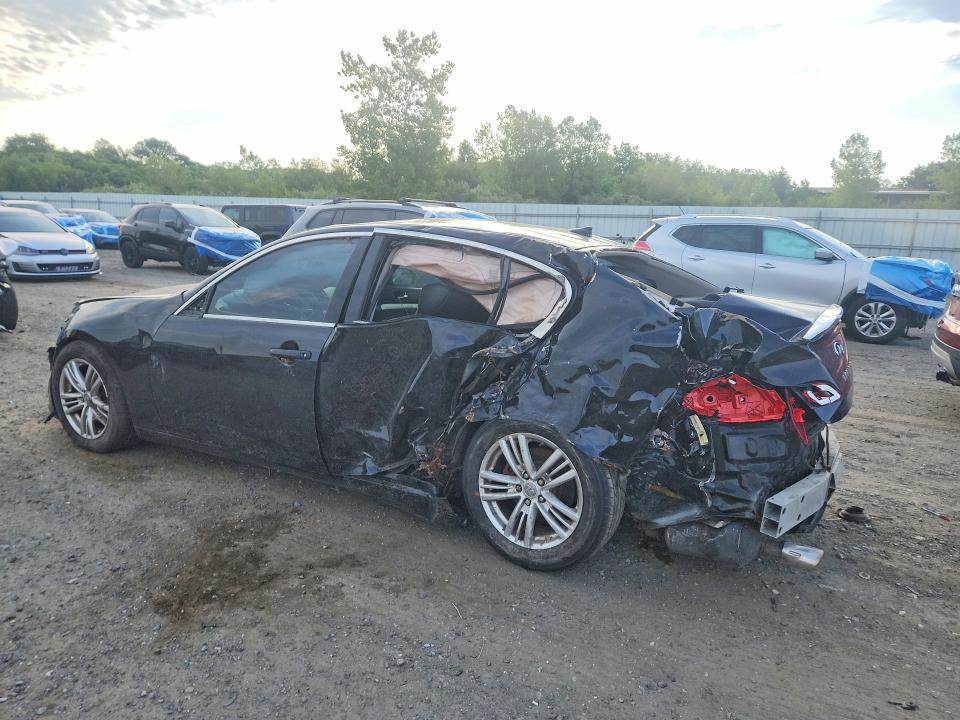 2012 Infiniti G25 VIN JN1DV6ARXCM861186 COPART salvage auction — ALL OVER, MA - CERT OF TITLE-RECONSTRCTD COLL, sold $125 on 2026-07-22 (photo 2)