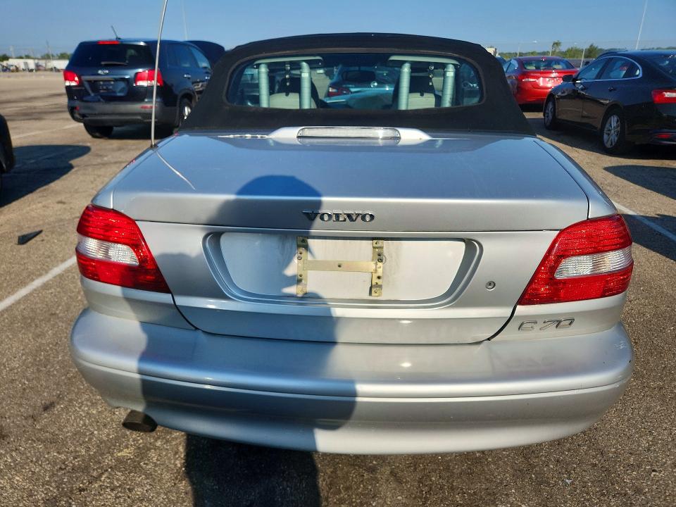 2004 Volvo C70 VIN YV1NC62D44J061555 COPART salvage auction — FRONT END, Oh - Cert Of Title-Salvage, sold $225 on 2026-08-14 (photo 6)