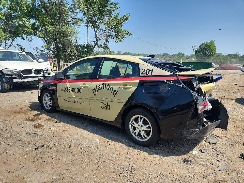 2016 Toyota VIN JTDKBRFU2G3520193 COPART salvage auction — REAR END, Md - Cert Of Salvage > 75% Damage, sold $800 on 2026-07-28 (photo 2)