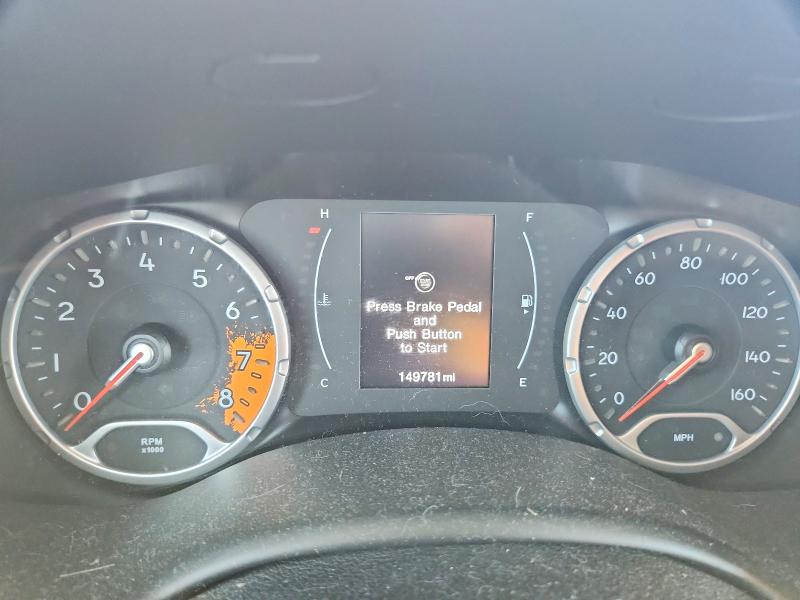 2017 Jeep Renegade VIN ZACCJBAB9HPE89140 COPART salvage auction — REAR END, NV - SALVAGE TITLE, sold $1,200 on 2026-08-13 (photo 9)