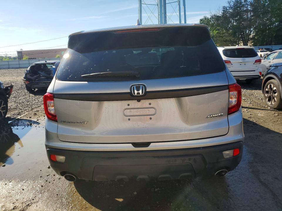 2021 Honda Passport VIN 5FNYF8H51MB010172 COPART salvage auction — FRONT END, Nj - Cert Of Title-Salvage, sold $8,100 on 2026-08-26 (photo 6)