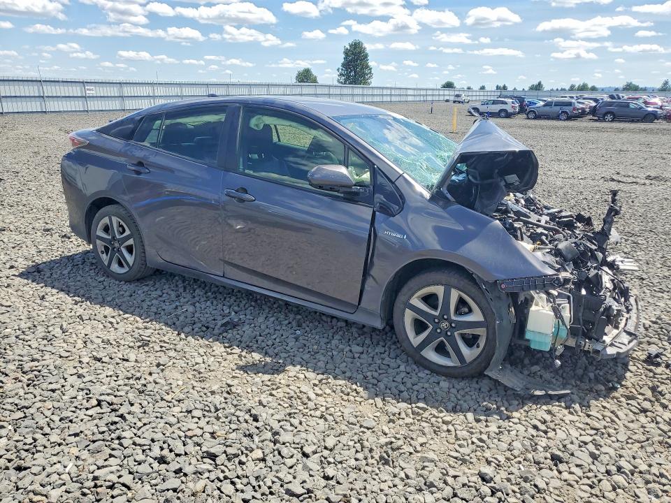 2018 Toyota Prius VIN JTDKARFU7J3550316 COPART salvage auction — FRONT END, WA - BILL OF SALE, sold $950 on 2026-07-22 (photo 4)