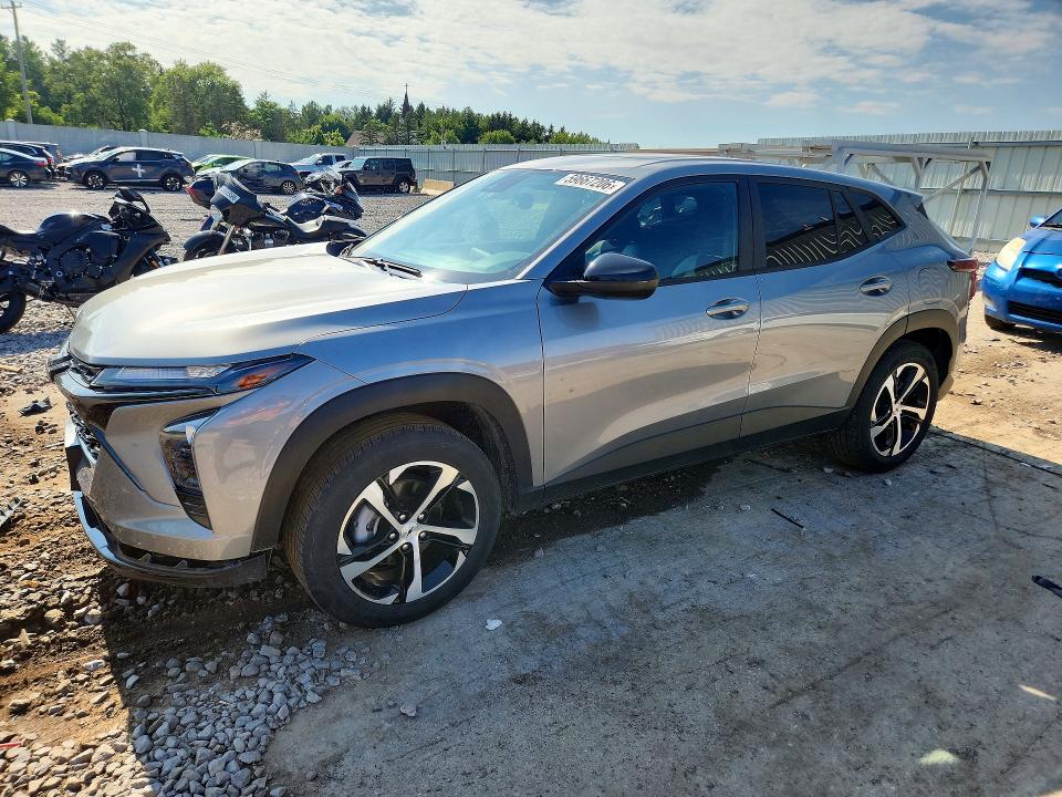 2024 Chevrolet Trax VIN KL77LGE23RC049906 COPART salvage auction — REAR END, Wi - Cert Of Title-Salvage Vehicle, sold $5,000 on 2026-07-20 (photo 1)